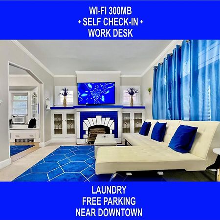 The Sapphire Haven - Your Old Brooklyn Oasis Awaits Families, Couples, Business Travelers Near Downtown With Parking, 300 Mb Wifi & Self Check-In Cleveland Exterior photo